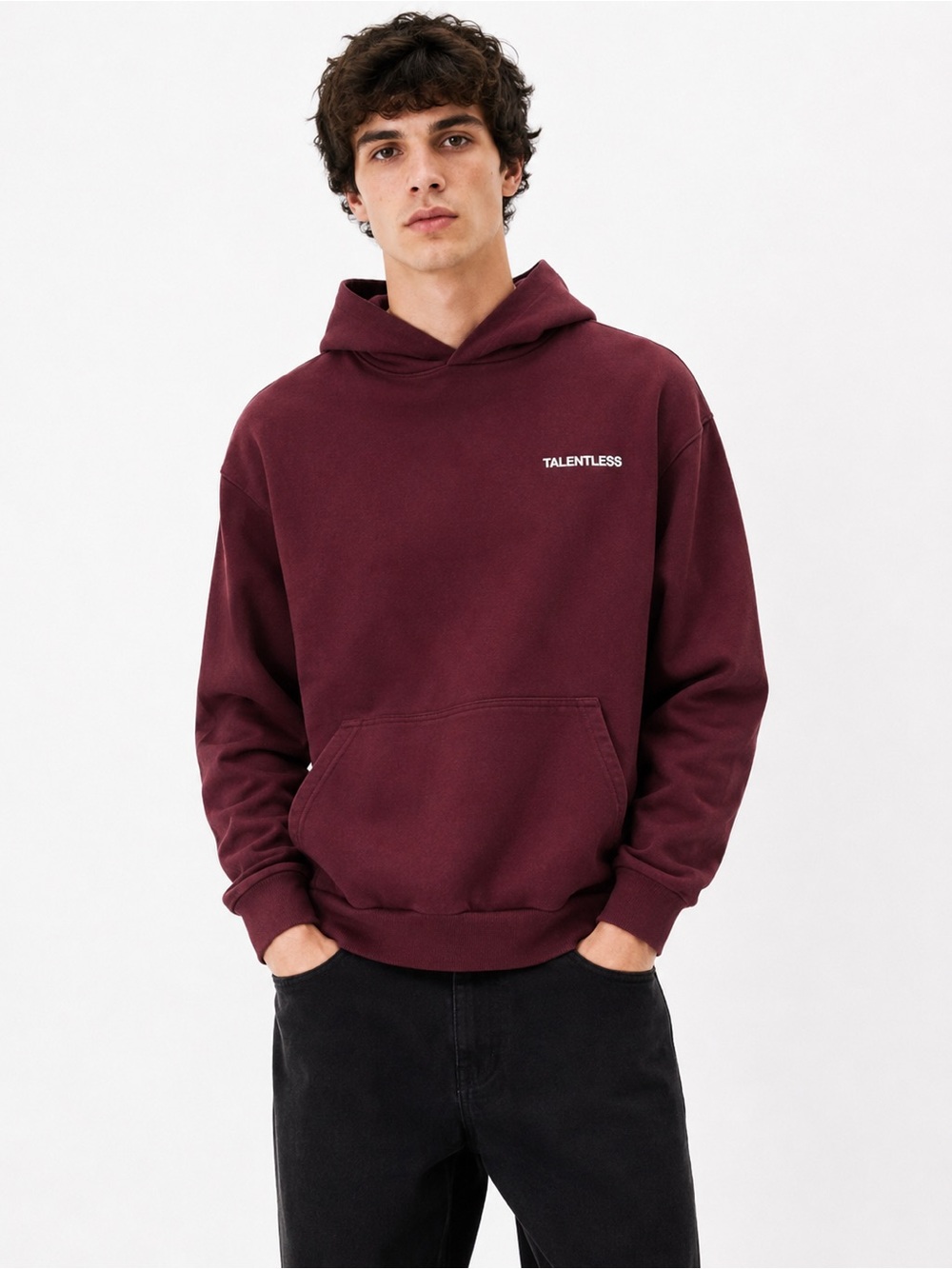 NWOT | Talentless | Pullover Hoodie | Cabernet | Medium